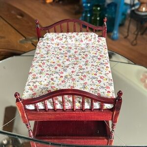 Vintage Dollhouse Bed